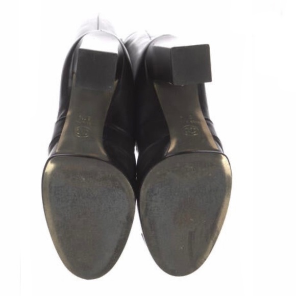 SOLD CHANEL Leather Boots 7 1/2, 37.5 need to sell!! - Picture 5 of 6
